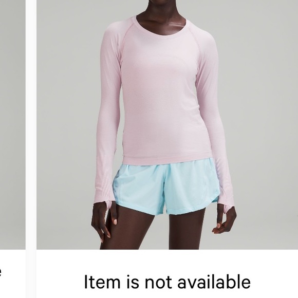 lululemon athletica Tops - LULULEMON SWIFTLY RACE LENGTH
